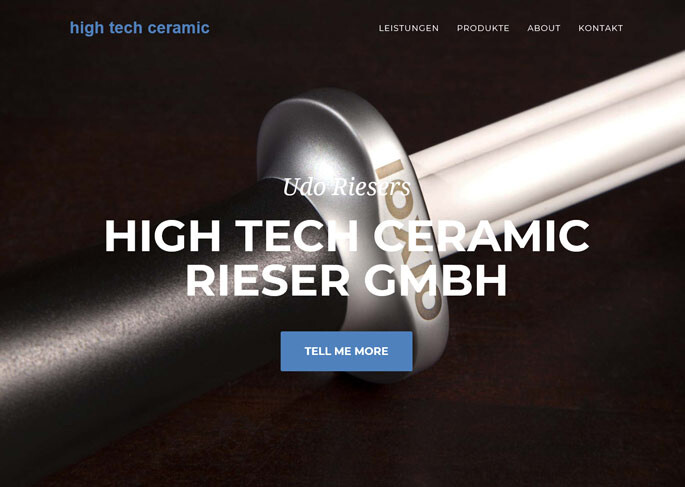 Umfirmierung zu &quot;High Tech Ceramic Rieser GmbH&quot; - Umfirmierung nach High Tech Ceramic Rieser GmbH