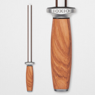 Wetzstab Olive Wood Duo