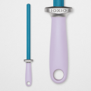 IOXIO® Ceramic Sharpening Rod Blue Oval lilac