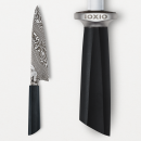 PREMIUM NOX II Set Solid Grind Messer und IOXIO Wetzstab white oval